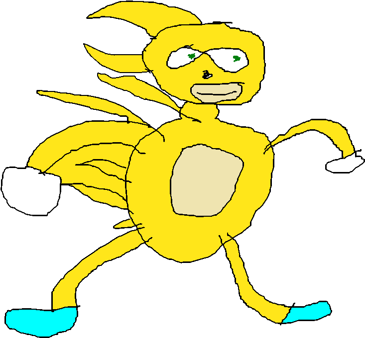 Super Sanic - Super Sanic The Hedgehog - Free Transparent PNG Download