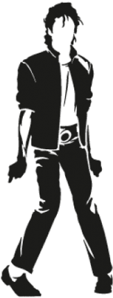 Free Png Michael Jackson Png Images Transparent - Silhouette Michael Jackson Png (480x480), Png Download