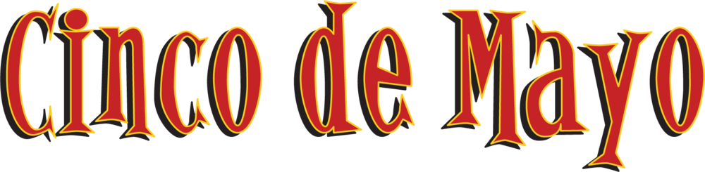 Cincodemayo - Cinco De Mayo Png (1000x245), Png Download