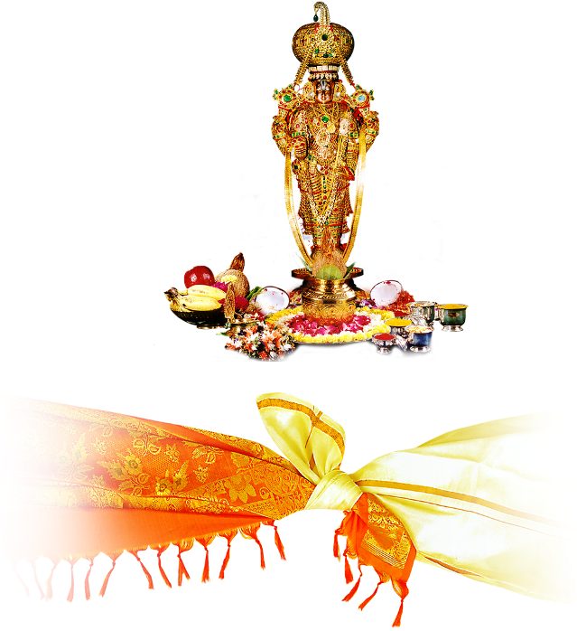 Swami Venkateswara Golden Statue-fd319 - Lord Balaji Images Hd Png (811x768), Png Download