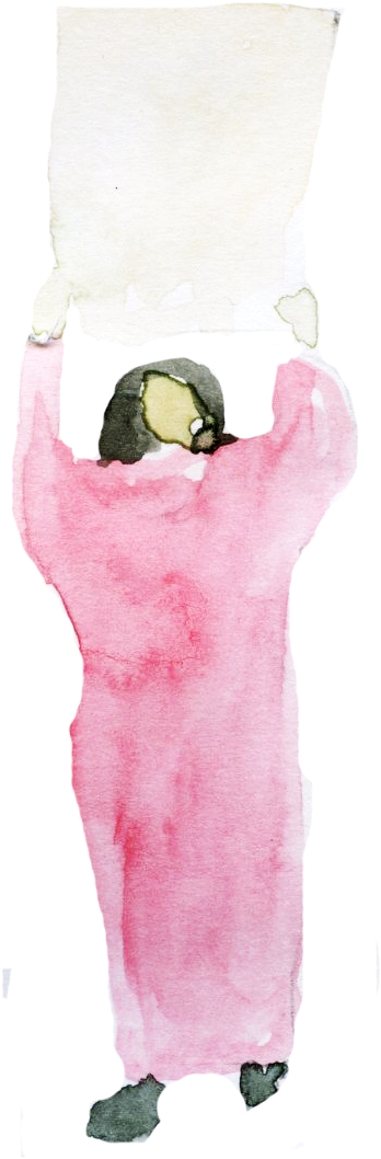 Sustain Your Style - Watercolor Paint (417x1155), Png Download