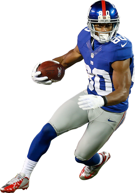 Victor-cruz - Kick American Football (464x663), Png Download