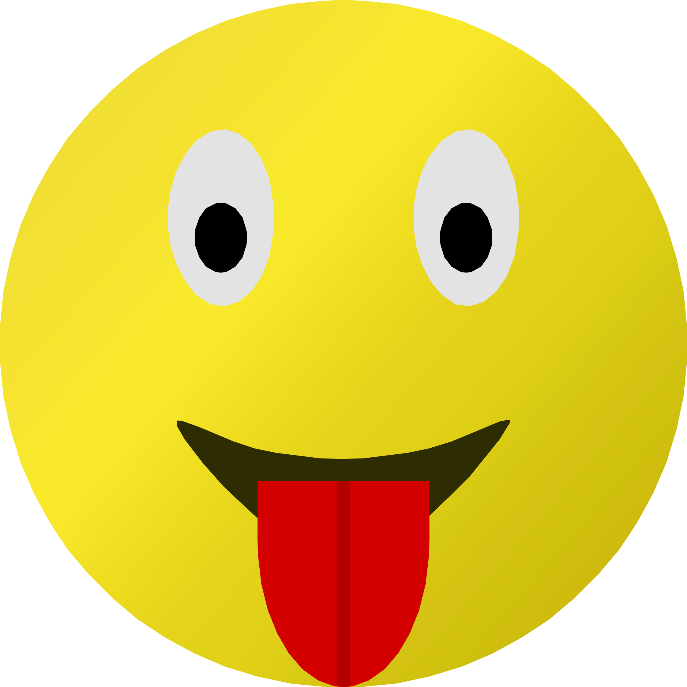 This Free Icons Png Design Of Tongue Smiley (2342x2342), Png Download