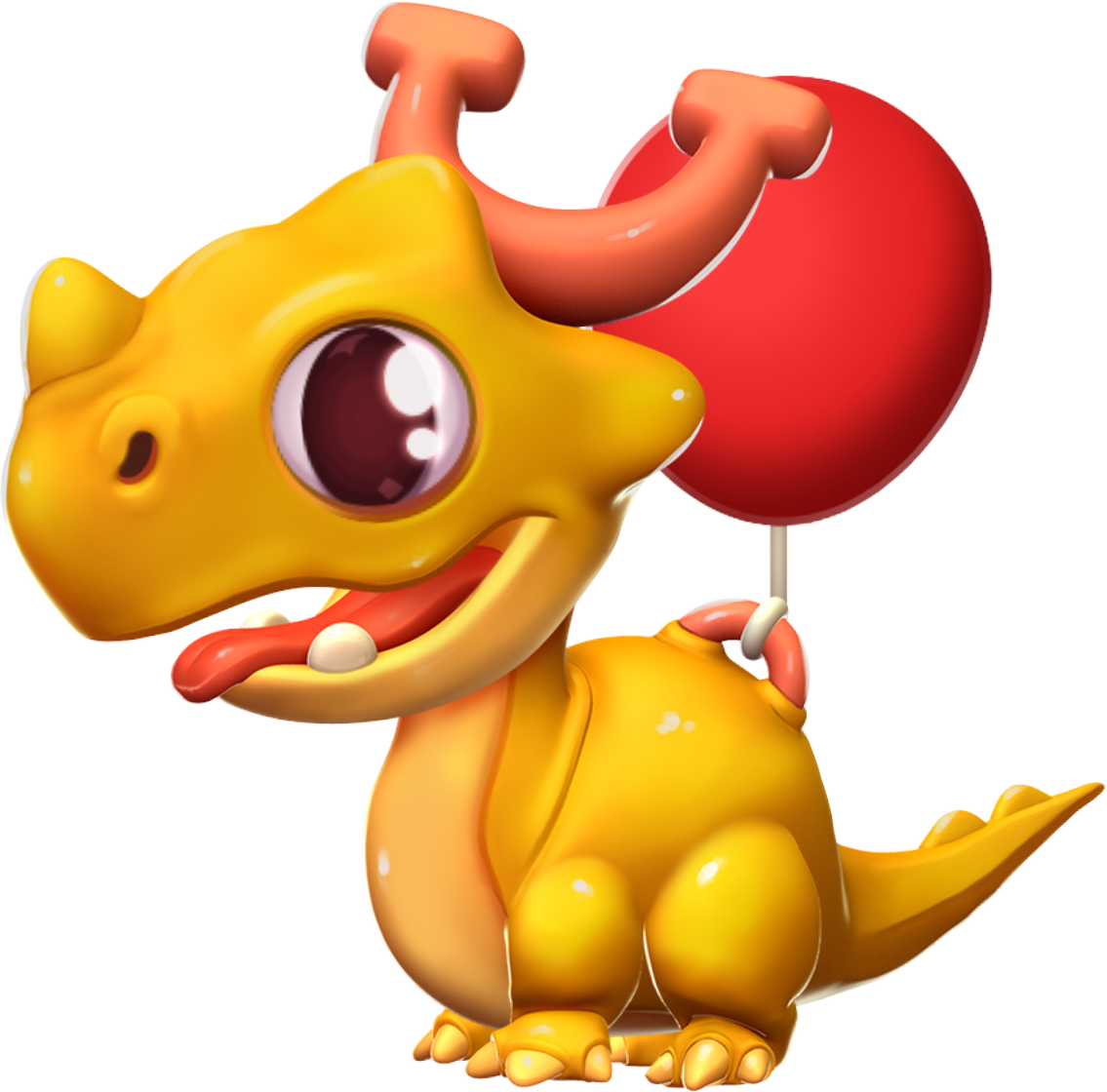 Balloon Dragon Baby - Dragon Mania Legends Balloon Dragon (1135x1120), Png Download