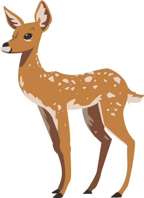 Kidsfest-deer - Portable Network Graphics (720x720), Png Download