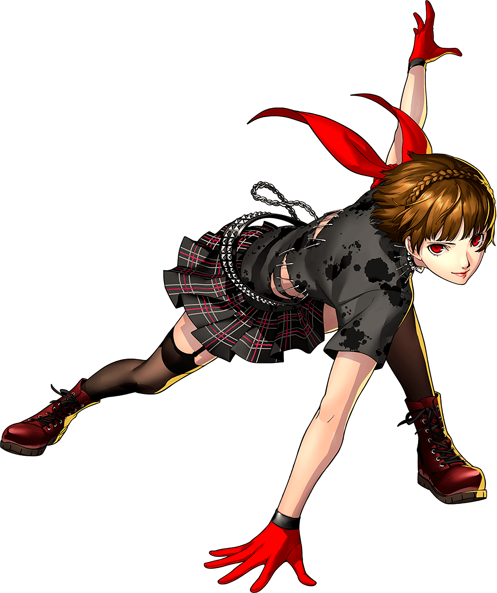 Fictional Character Art - Persona 5 Dancing Star Night Makoto (829x988), Png Download