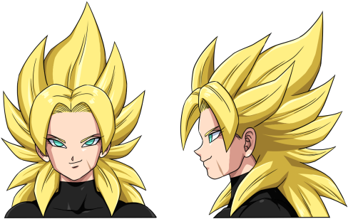 Kira Attained Her Super Saiyan Form Not Through Anger - Cartoon (540x325), Png Download