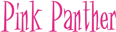Pink Panther Logo - Pink Panther (400x400), Png Download
