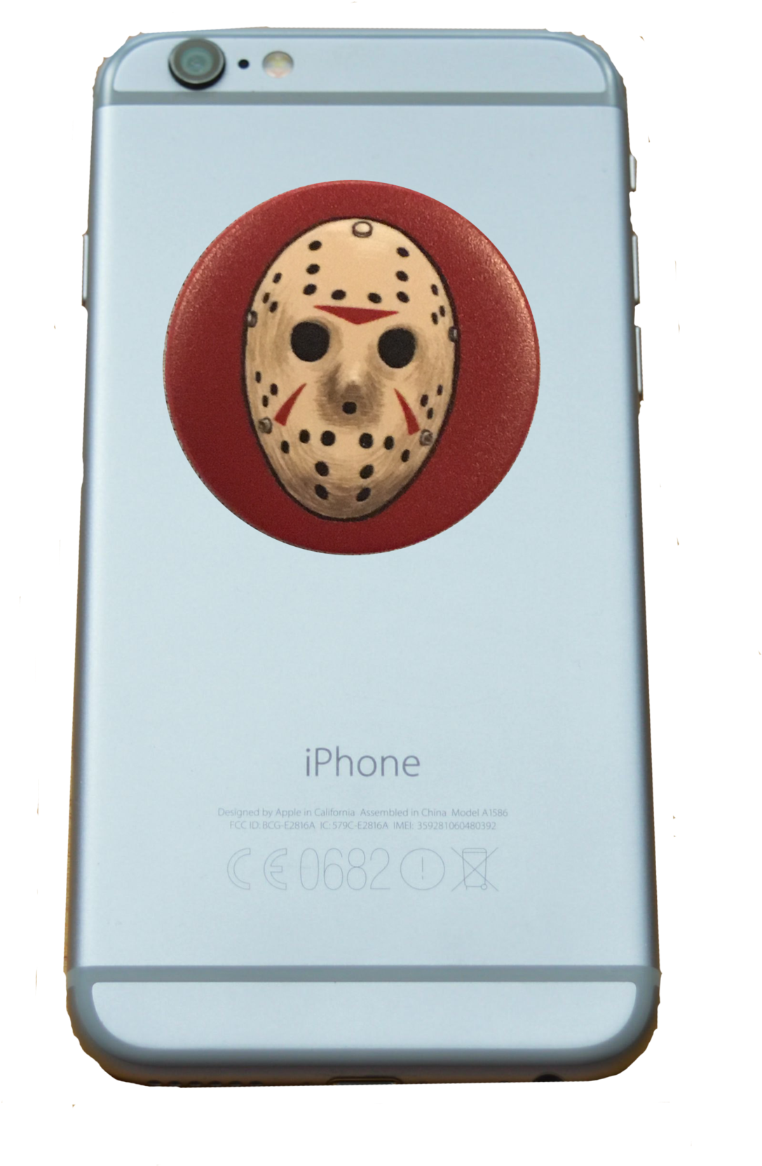 Jason Voorhees Pop Socket - Mobile Phone Case (2048x2048), Png Download