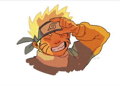 Really Just Wanted Try Out Some Coloring - Naruto (500x352), Png Download