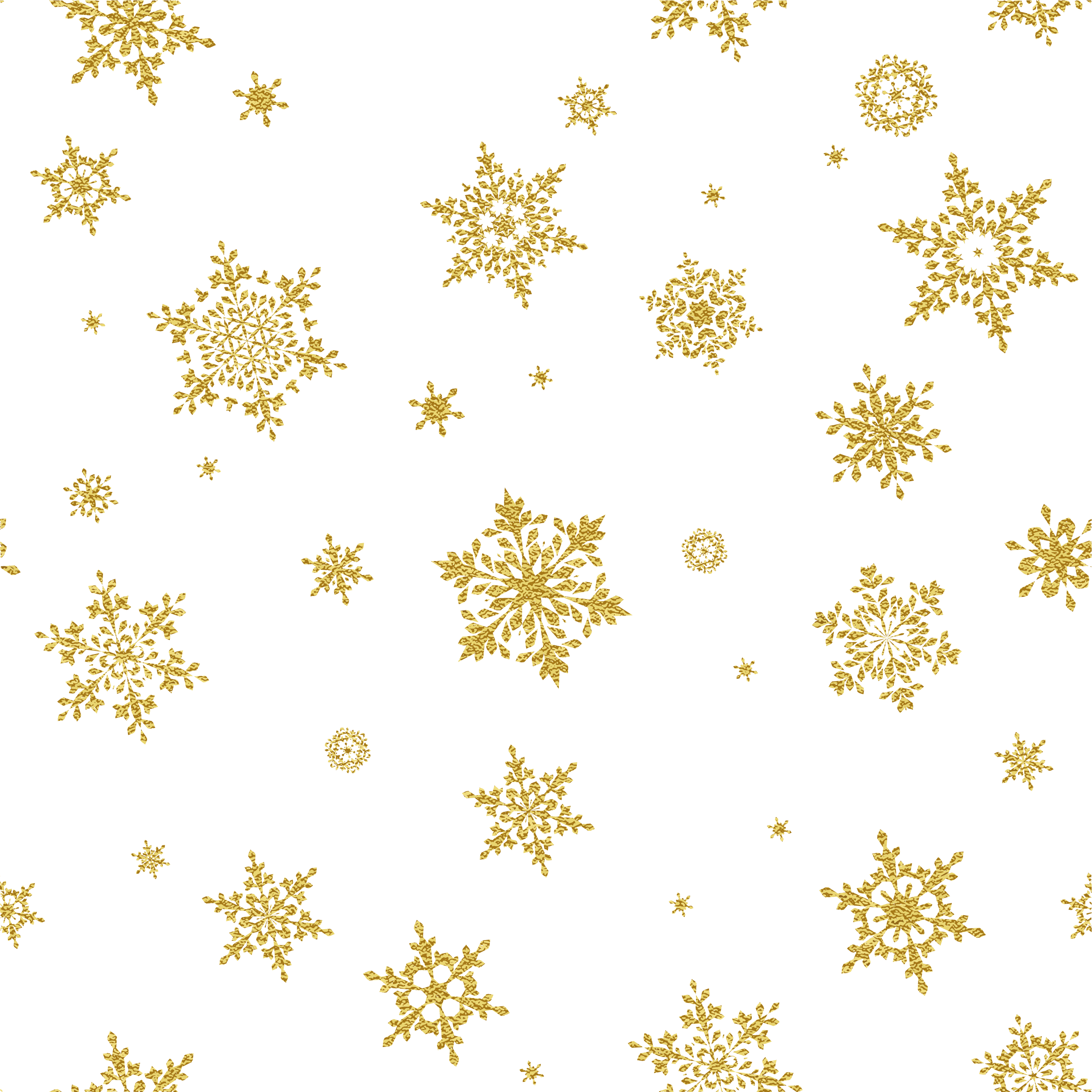 Yellow Simple Snowflake Border Texture - Png Yellow Snowflake (2501x2501), Png Download