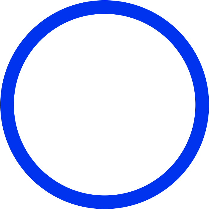 Kbs - Cercle Bleu (722x722), Png Download