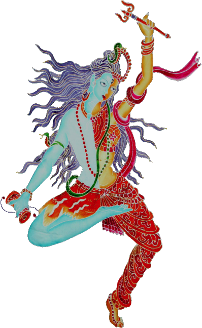 Angry Drawing Lord Shiva - Shakti, The Mother Goddess! Ebook (412x649), Png Download