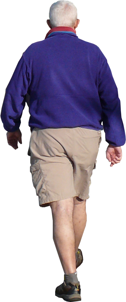 Imagenatives 0031 Man Walking Cutout - Man (1016x1016), Png Download