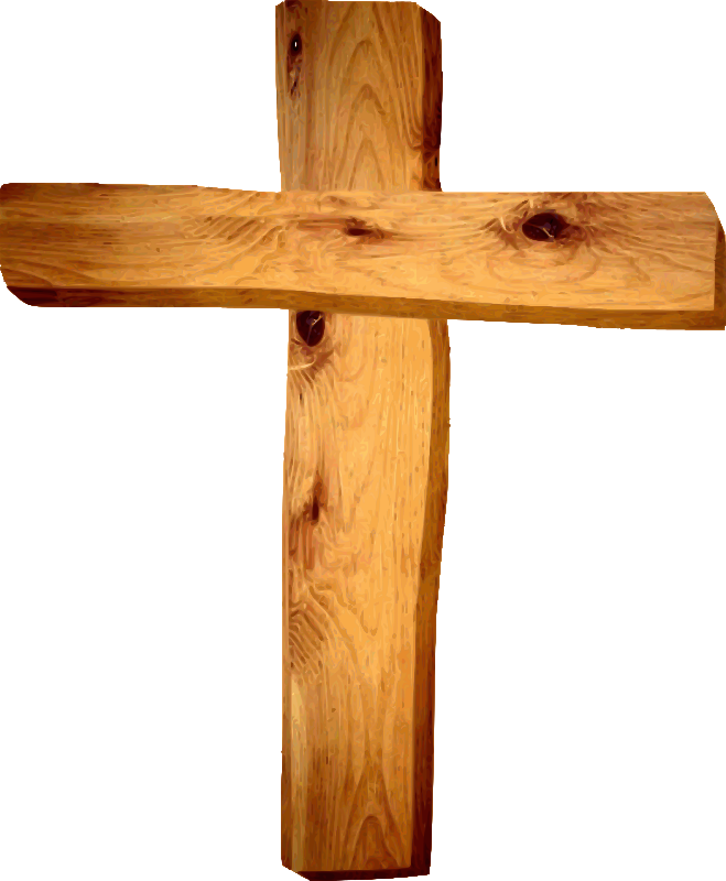 Old Rugged Cross Clip Royalty Free Stock - Clipart Of Cross (659x800), Png Download