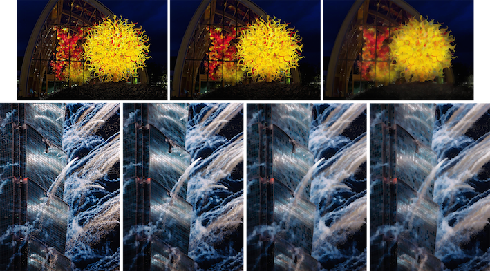 The Resulting Images Look Like Watercolor Painting - Fireworks (709x392), Png Download