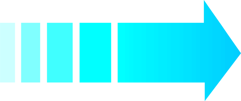 Free Stock Photo - Arrow Right Png Blue (958x403), Png Download