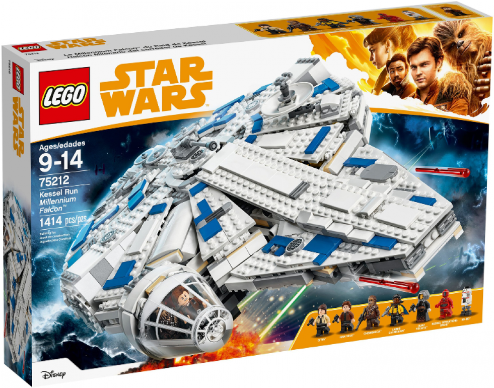 Kessel Run Millennium Falcon Lego (980x980), Png Download