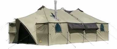 X-large 13' X 27' Military Style Tent - Cabela's Ultimate Alaknak Tent, 13' X 27', Clear (380x380), Png Download
