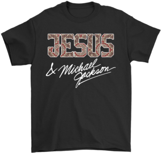 Jesus And Michael Jackson Shirts T Shirt Gildan Mens - Mars Tshirt (394x394), Png Download