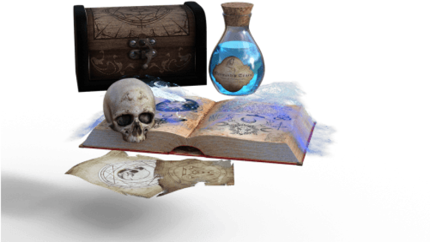 Book,magic Book,mystical,magic Potion,mysticism,the - Magic (500x500), Png Download