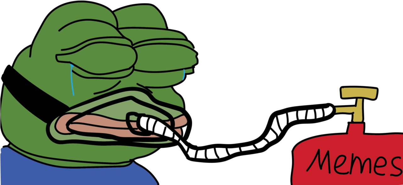 Pepe Rare Pepe Meme Memes Sad Frog - High On Memes Pepe (1280x776), Png Download
