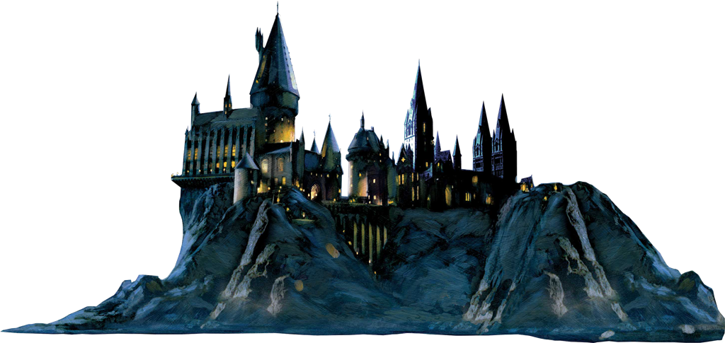 Hogwarts Castle Png - Harry Potter Hogwarts Png (1024x485), Png Download