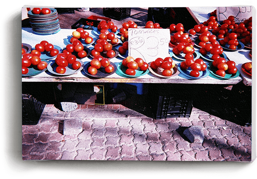 Canvas Print Tomatoes Canvas Print - Pill (1000x1000), Png Download