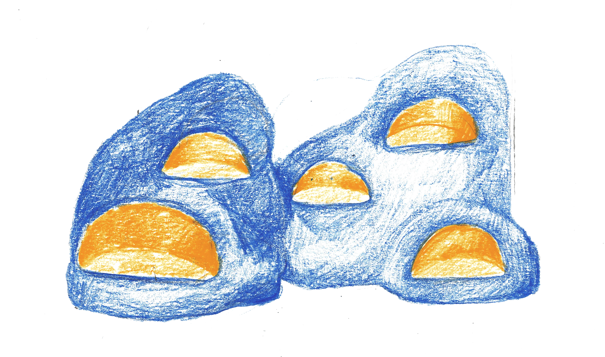 Sunday Afternoon, Along With The Undatable Cane Chairs - Sketch (2581x1497), Png Download