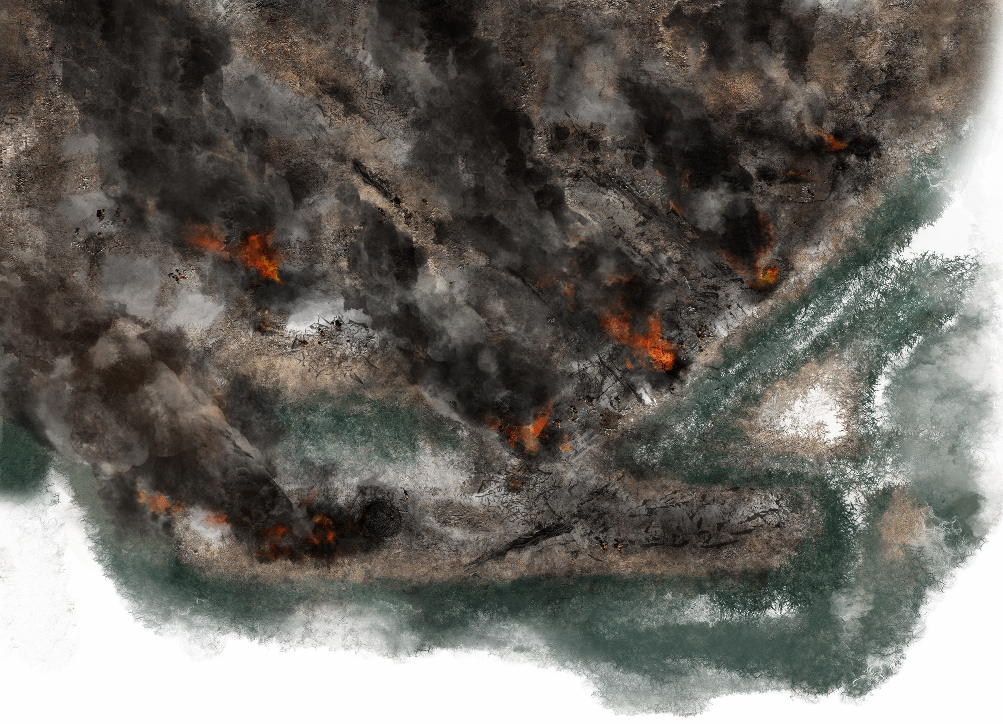 Map Data - Igneous Rock (2000x1444), Png Download