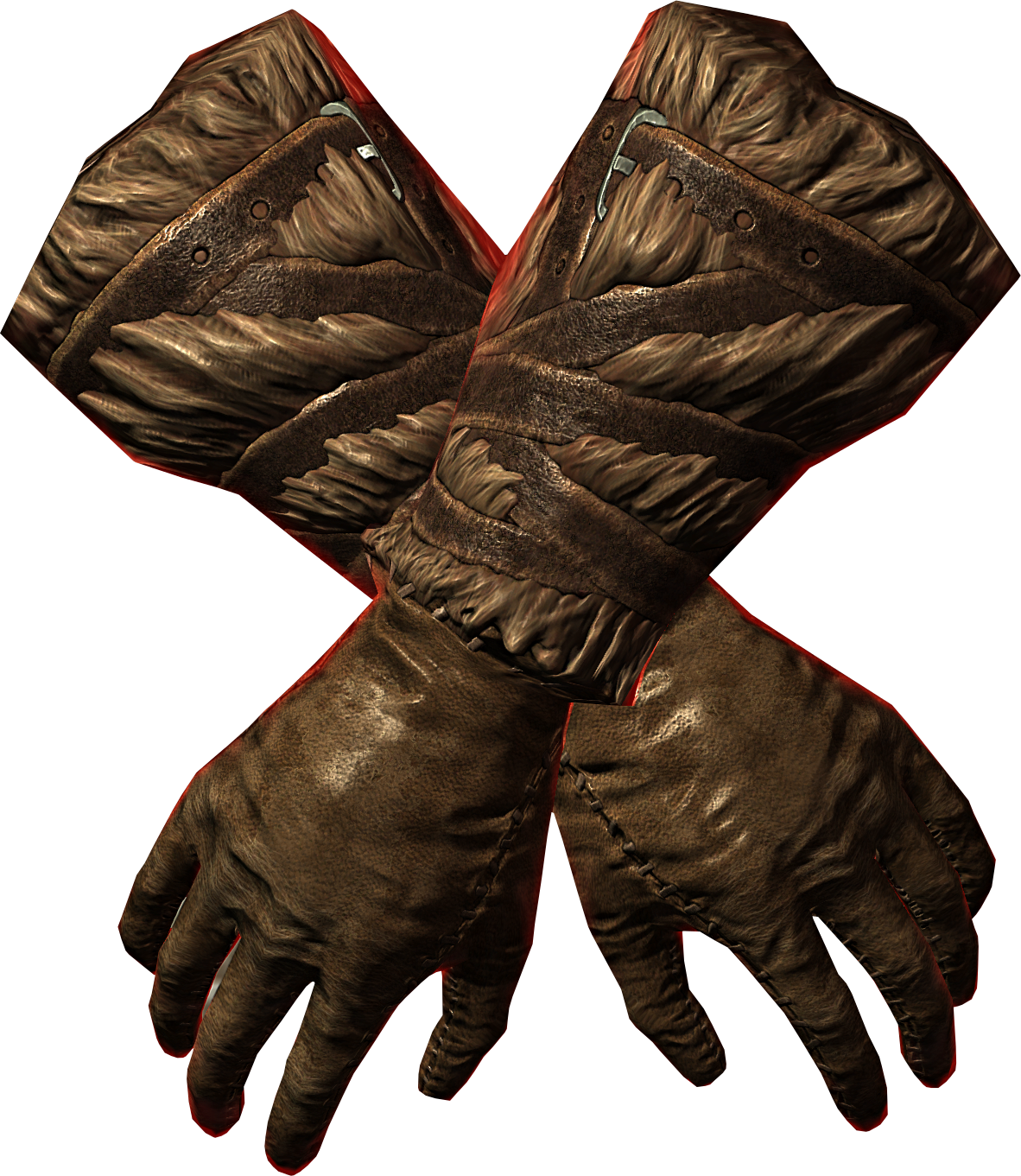 Gloves Of The Pugilist - Gloves Skyrim (1182x1361), Png Download