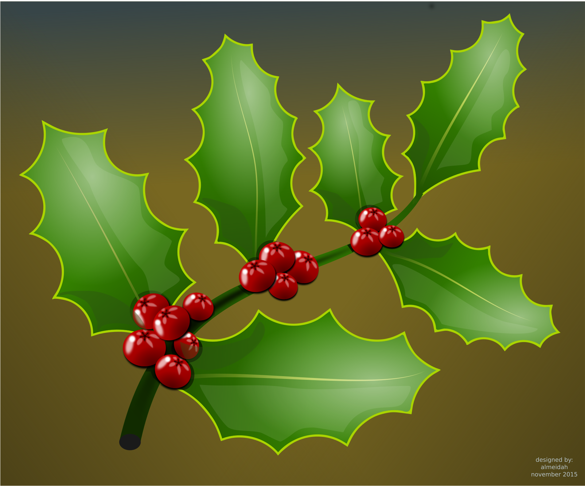 Big Image - Holly (2400x1697), Png Download