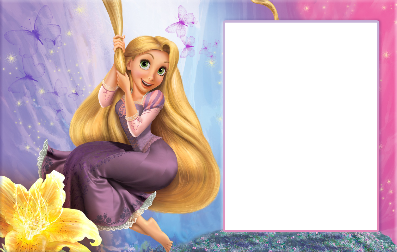 Fondos De Pantalla De Rapunzel (1653x1050), Png Download