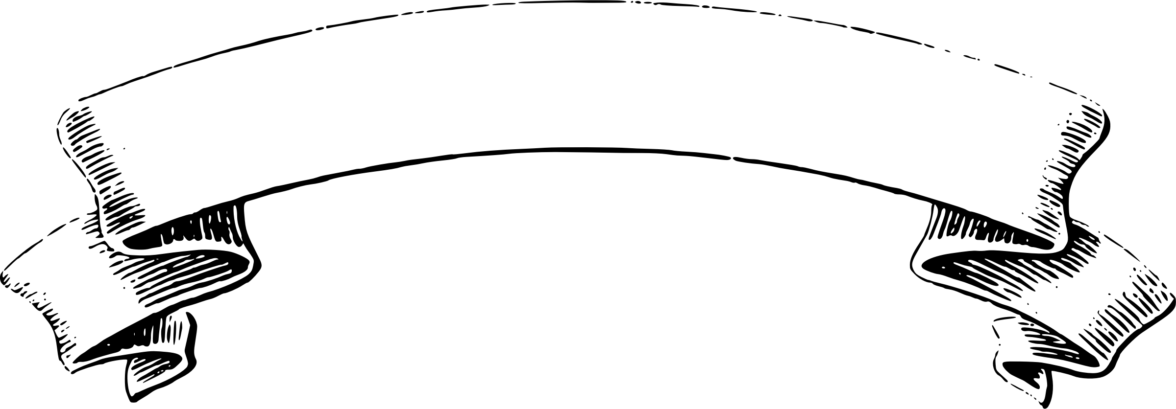 Download - Banner With Transparent Background (2400x836), Png Download