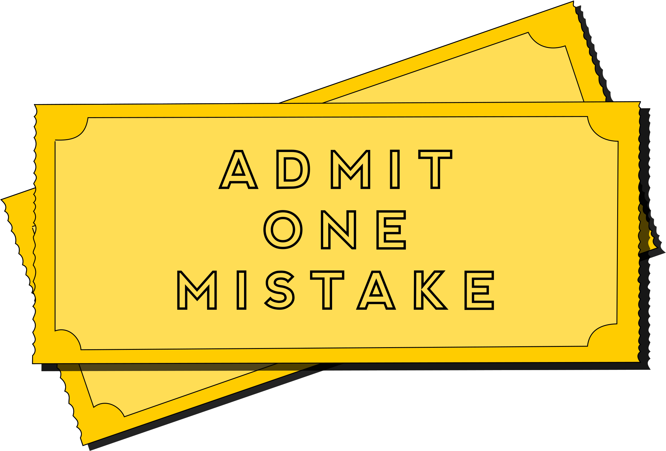 This Free Icons Png Design Of The Ticket (2400x1662), Png Download