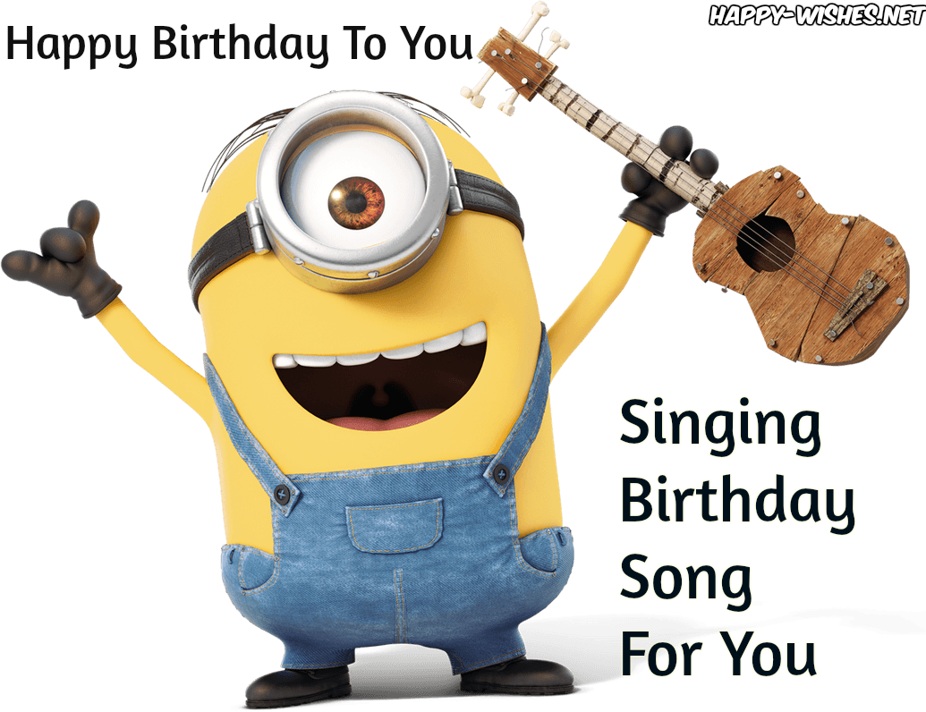 Happy Birthday Minion Images - Minions Png (1035x796), Png Download