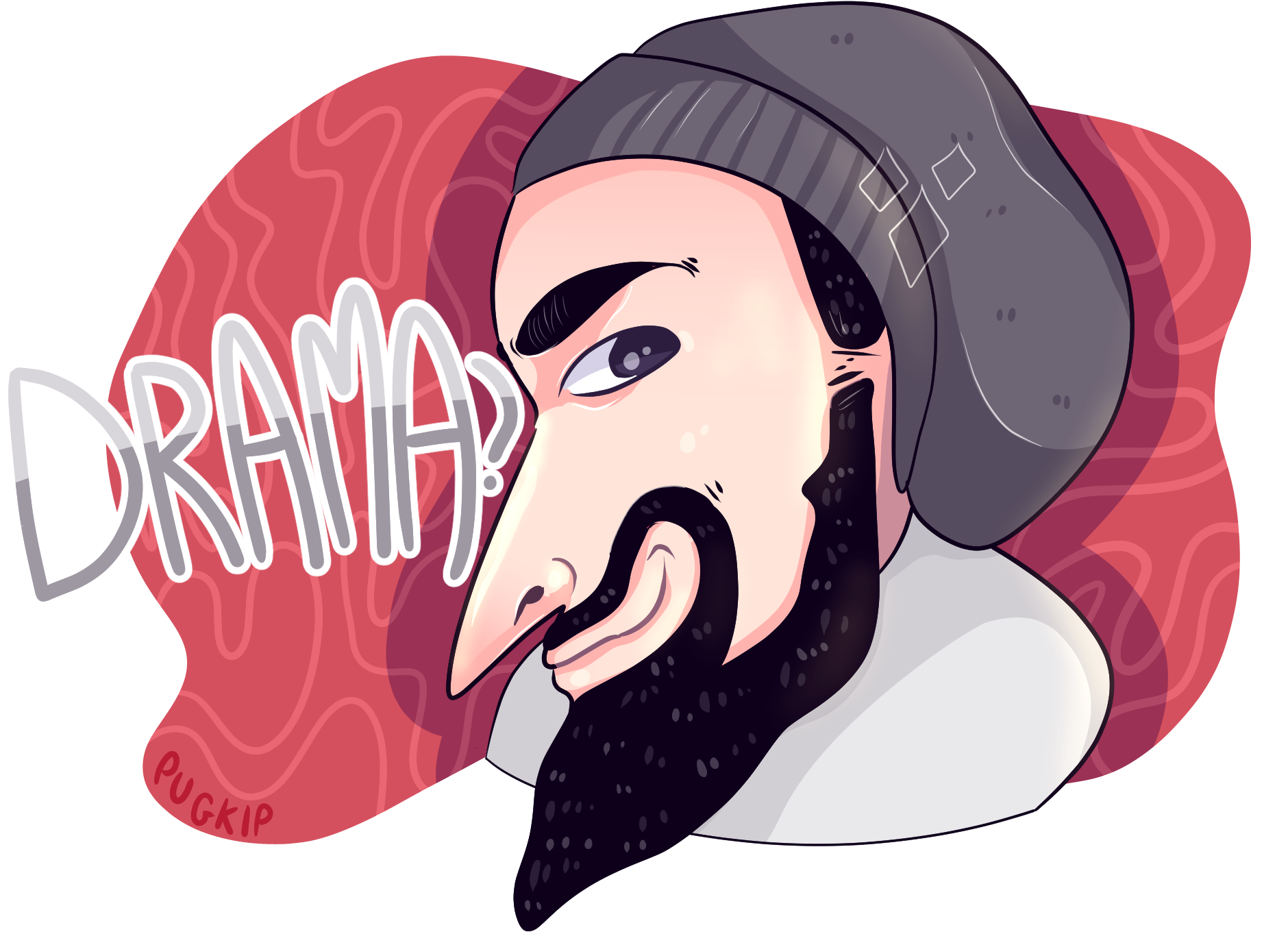 Meg On Twitter - Keemstar Fanart (2000x1500), Png Download