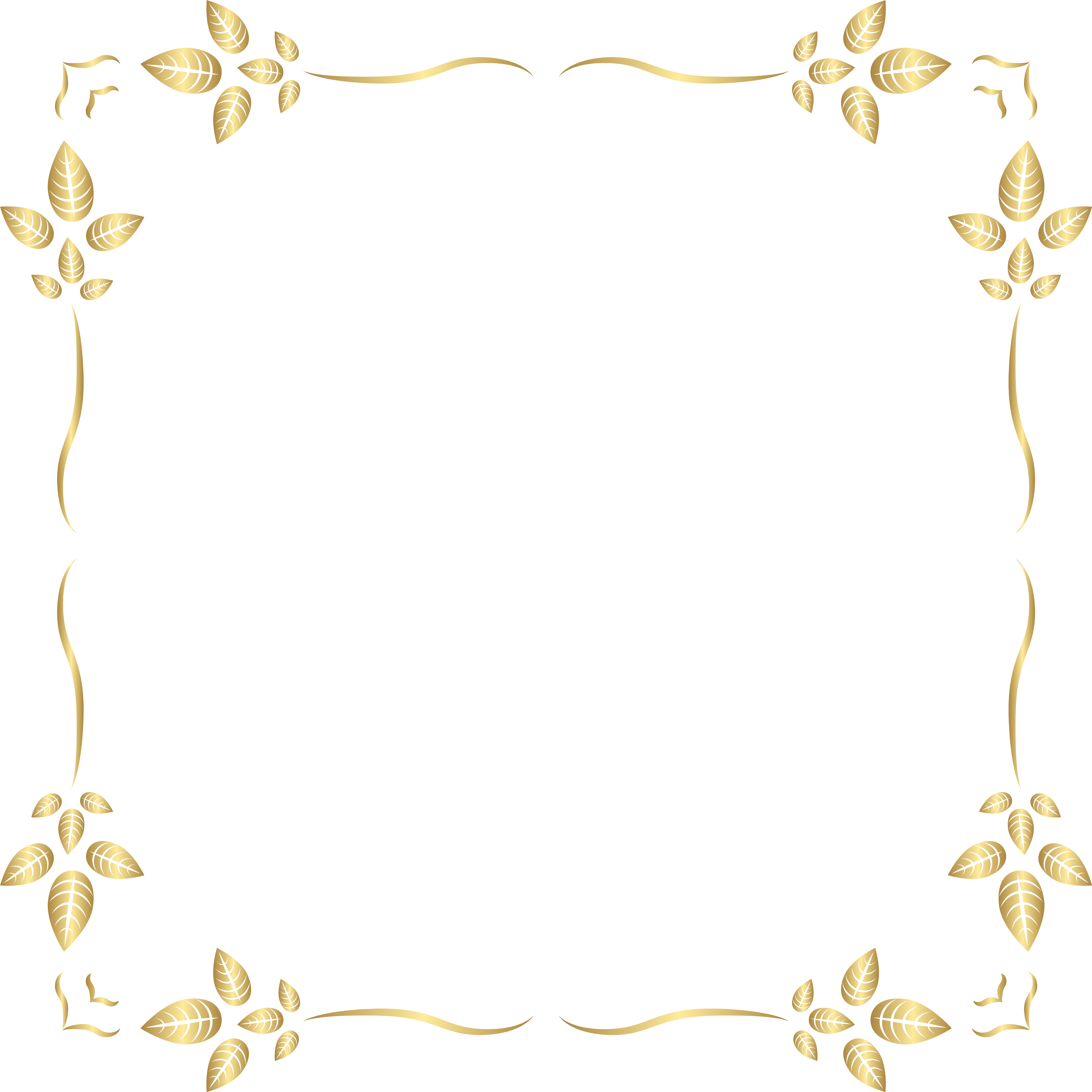 Download Banner Royalty Free Download Clip Art Golden Border PNG Image with  No Background 