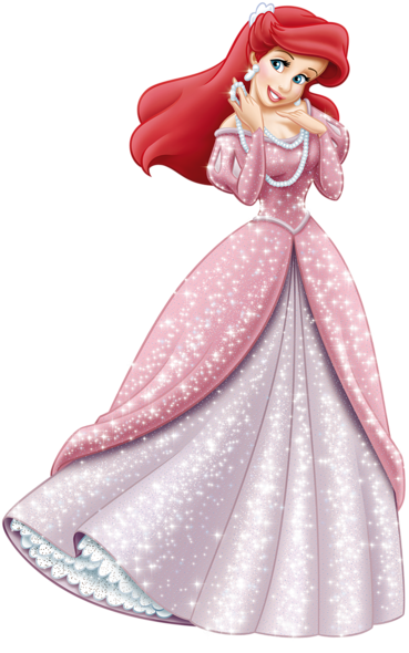 Jpg Transparent Download Princess Png Clipart Cosplay - Ariel Dress Pink Png (400x600), Png Download