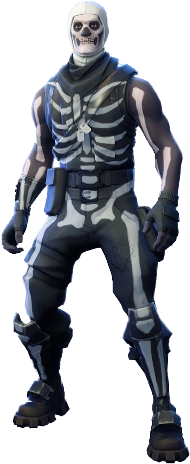 Fortnite Skull Trooper Png Image - Fortnite Skins Png Skull Trooper (1100x1100), Png Download