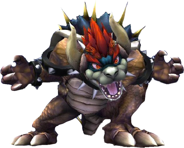 Giga Bowser Png (614x495), Png Download