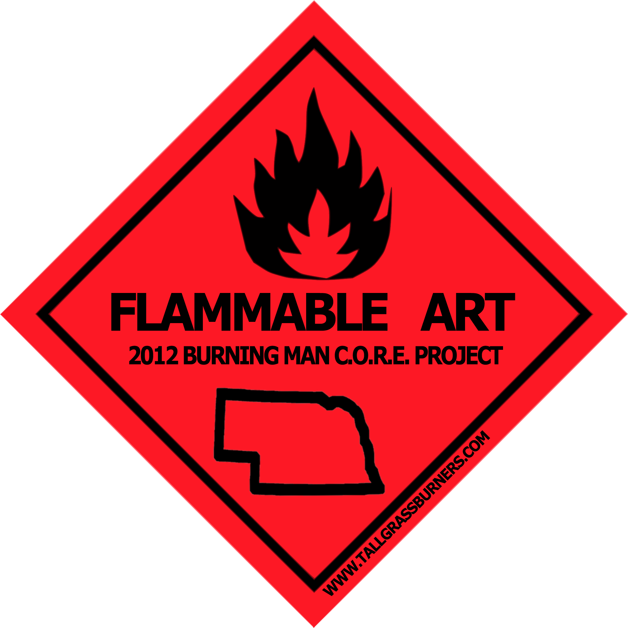Tallgrass Burners Core - Clase 3 Liquidos Inflamables (2000x2000), Png Download