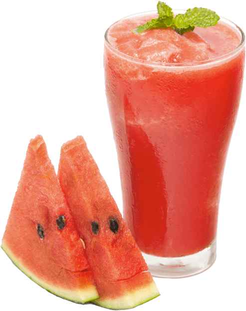 Watermelon Juice - Water Melon Shake Png (519x633), Png Download