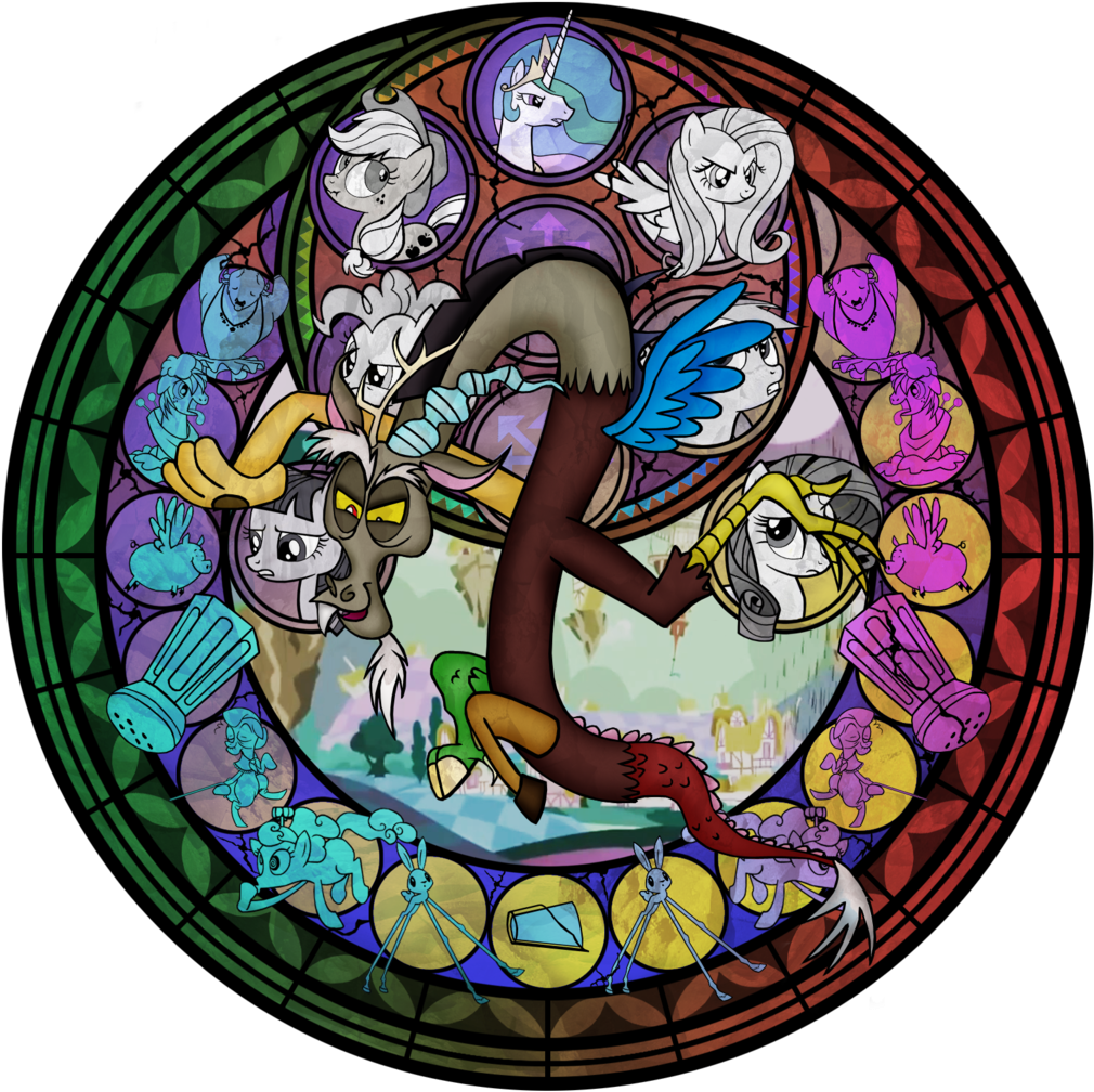 Akili-amethyst, Big Macintosh, Discord - My Little Pony Diskord (1024x1024), Png Download