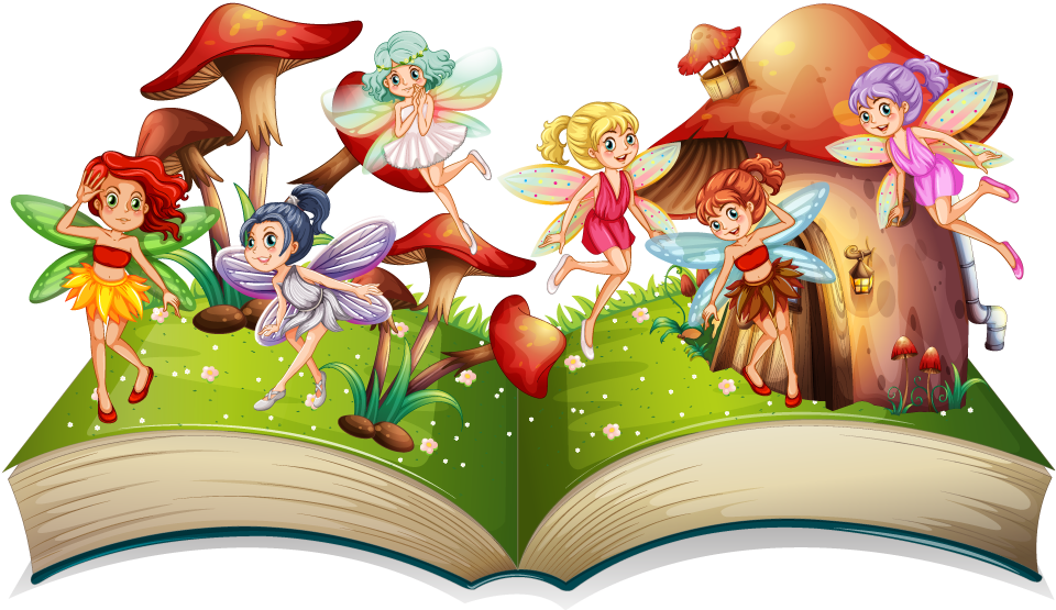 A Case Of The Fairy Back To School Blues, Halloween - Mushroom House Clip Art (960x555), Png Download
