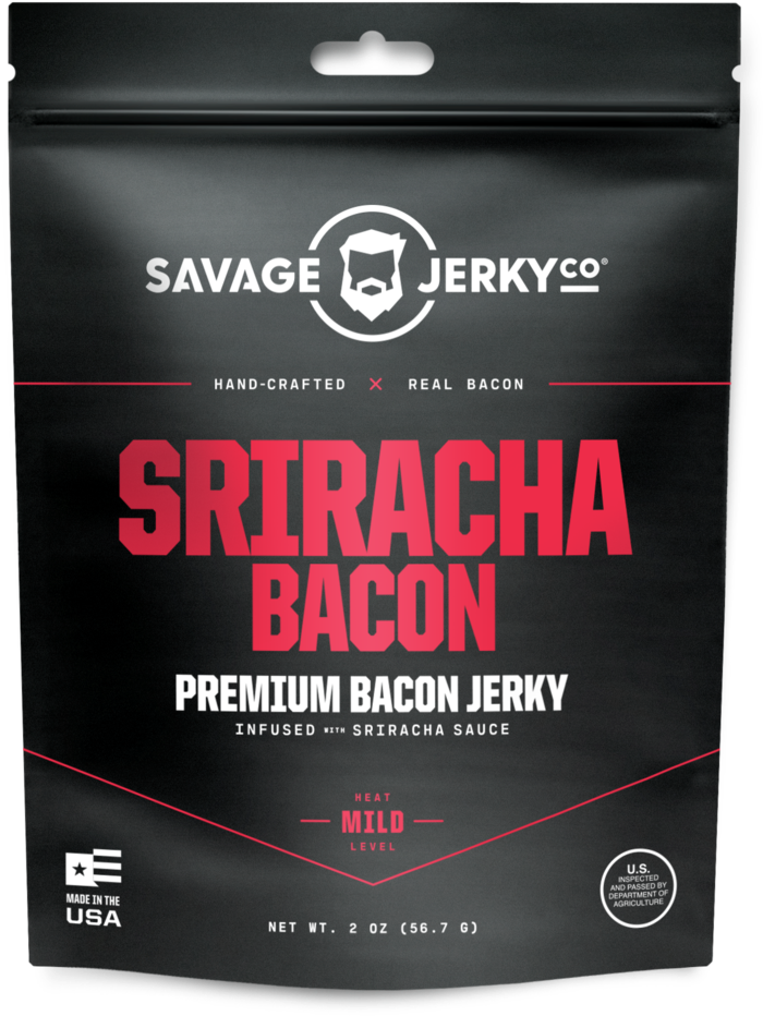 Sriracha Bacon Front V=1521597151 - Box (789x1024), Png Download
