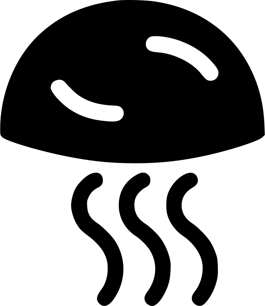 Jellyfish Comments - Clip Art (848x980), Png Download