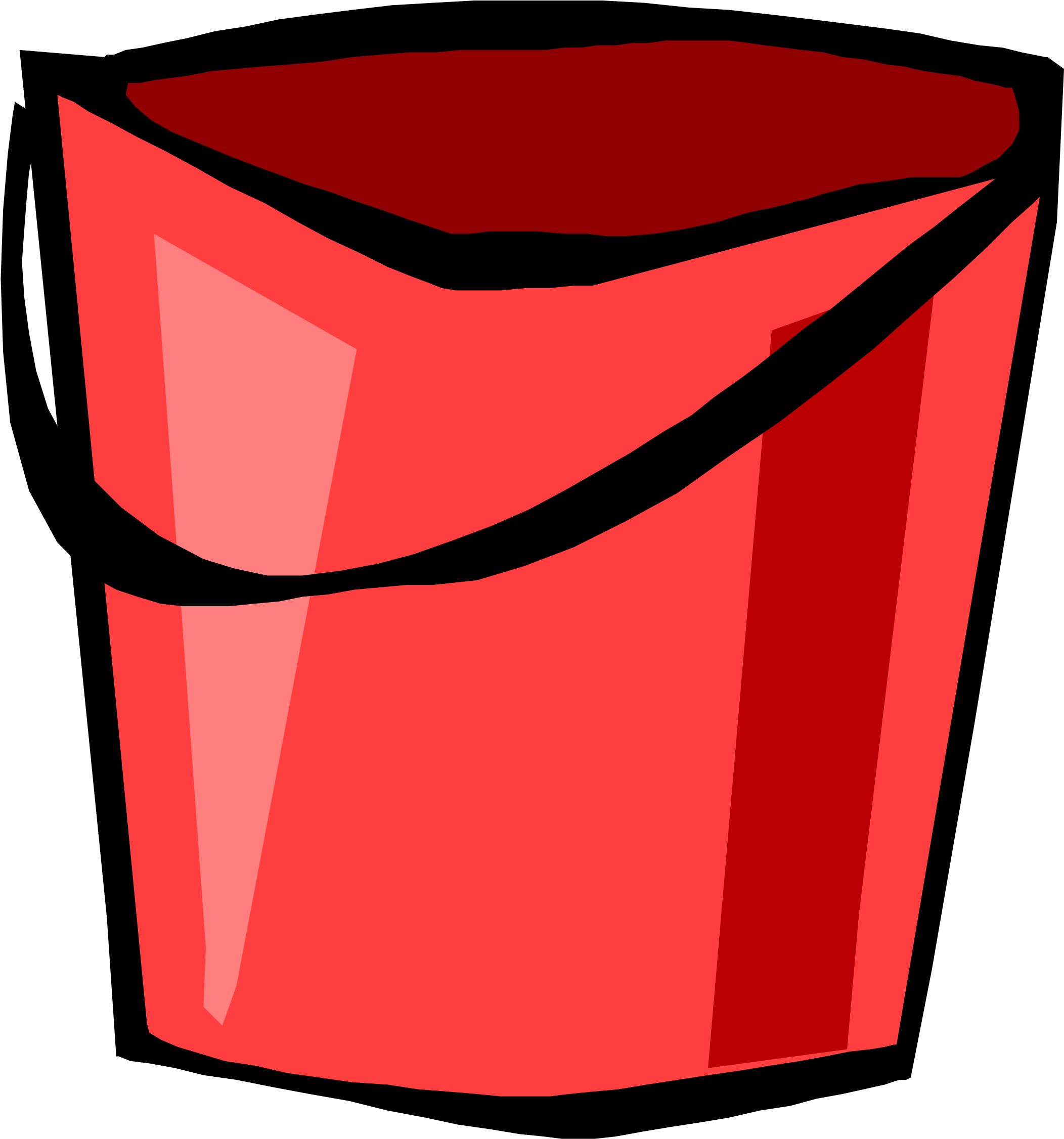 Download This Free Icons Png Design Of Red Bucket PNG Image with No