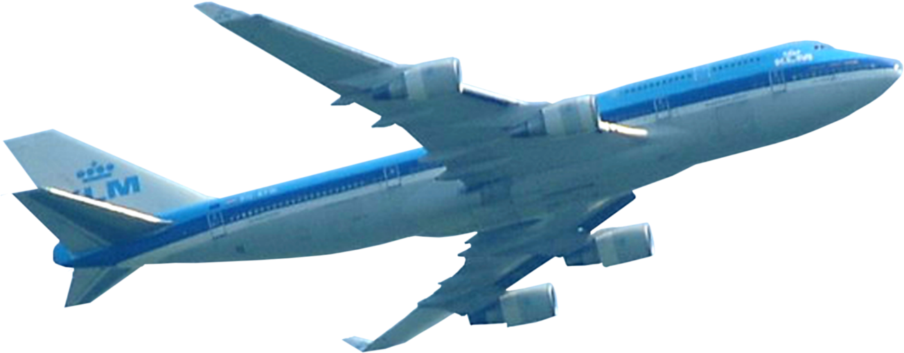 The Plane In Flight - Airplane (1304x1304), Png Download