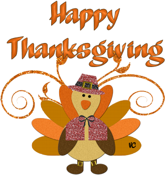 Happy Thanksgiving Turkey Png - Cartoon (350x350), Png Download